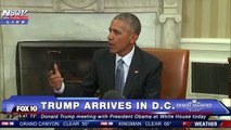 MUST WATCH: Donald Trump Meets With President Obama at White House - FULL VIDEO