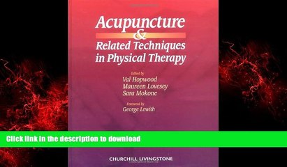 Buy books  Acupuncture and Related Techniques in Physical Therapy, 1e online to buy