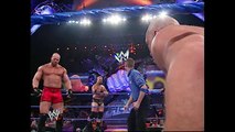 Angle & Benoit vs Lesnar, A-Train, Matt Morgan & Nathan Jones (SD 2003-11-06)