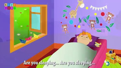 Are You Sleeping Nursery Rhyme - Animated Rhymes For Children