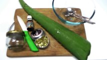 How to make Aloe vera gel in 5 minutes  for skin & hair  starnaturlbeauties