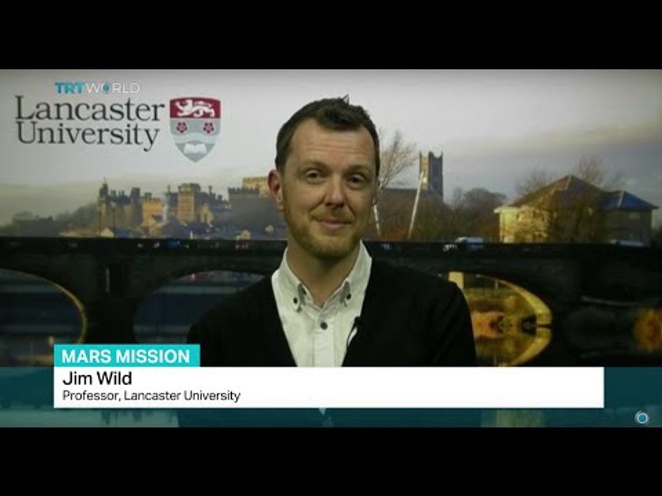 Professor Jim Wild from Lancaster University talks about ExoMars mission