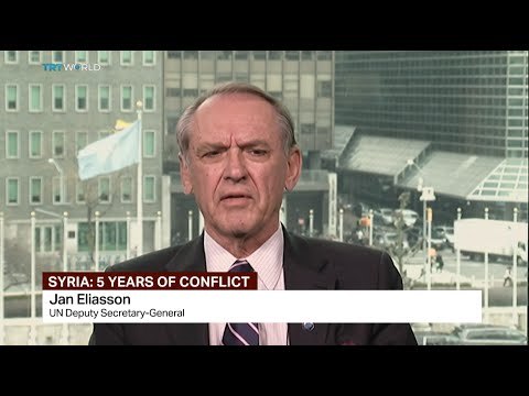 Interview with UN Deputy Secretary General Jan Eliasson on developments in Syria