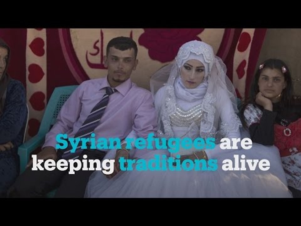 Getting married in a refugee camp