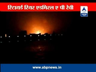 18 sailors trapped as blast, fire rock Indian submarine