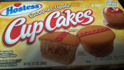 First Taste Review Of Hostess Caramel Apple Cupcakes