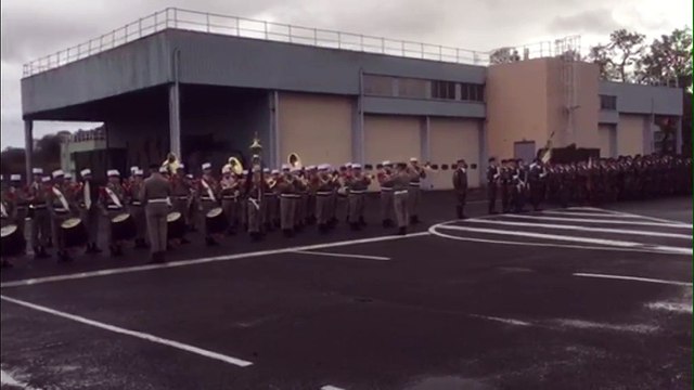 A Brie, Jean-Yves Le Drian rend hommage au militaire du 515e RT tué au Mali