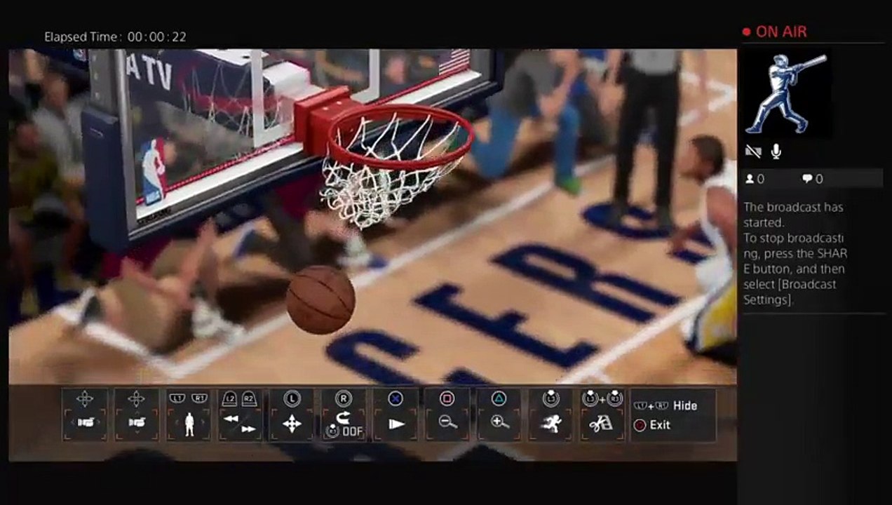 Westbrook made a half court shot (22)