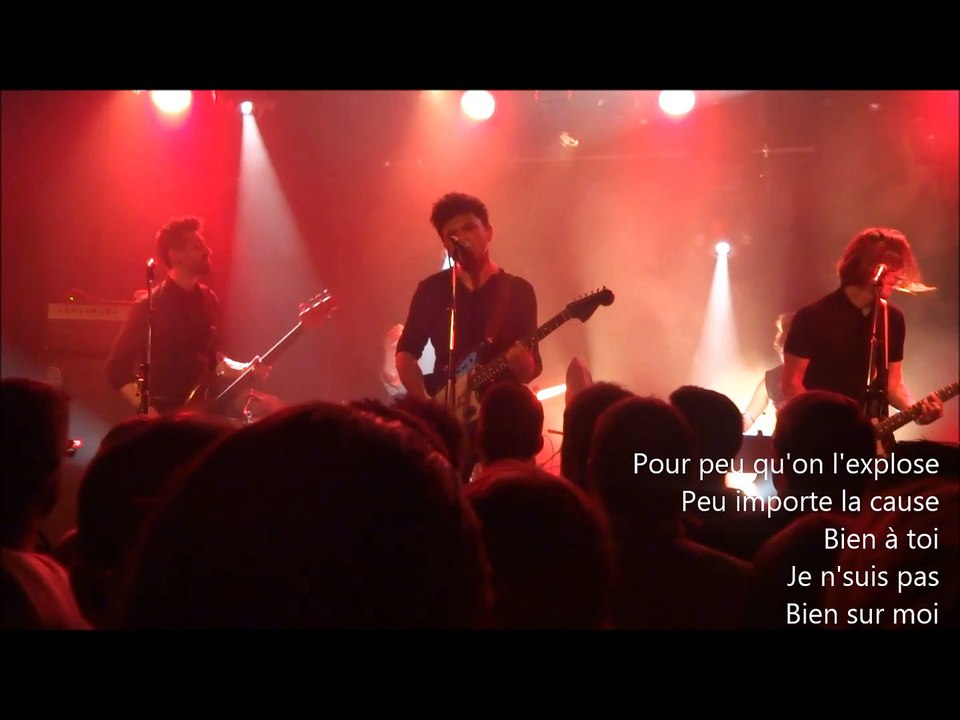 ROMAIN HUMEAU [EIFFEL] "Velours de Gosse" avec paroles - live@l'Ubu Rennes 2016