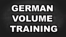 Vics Fitness Journey #26 GERMAN VOLUME TRAINING