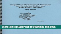 Best Seller Cognitive-Behavioral Therapy for Anxious Children: Therapist Manual, Third Edition