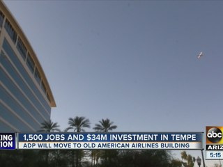 ADP brings 1,500 jobs and $34 million investment to Tempe