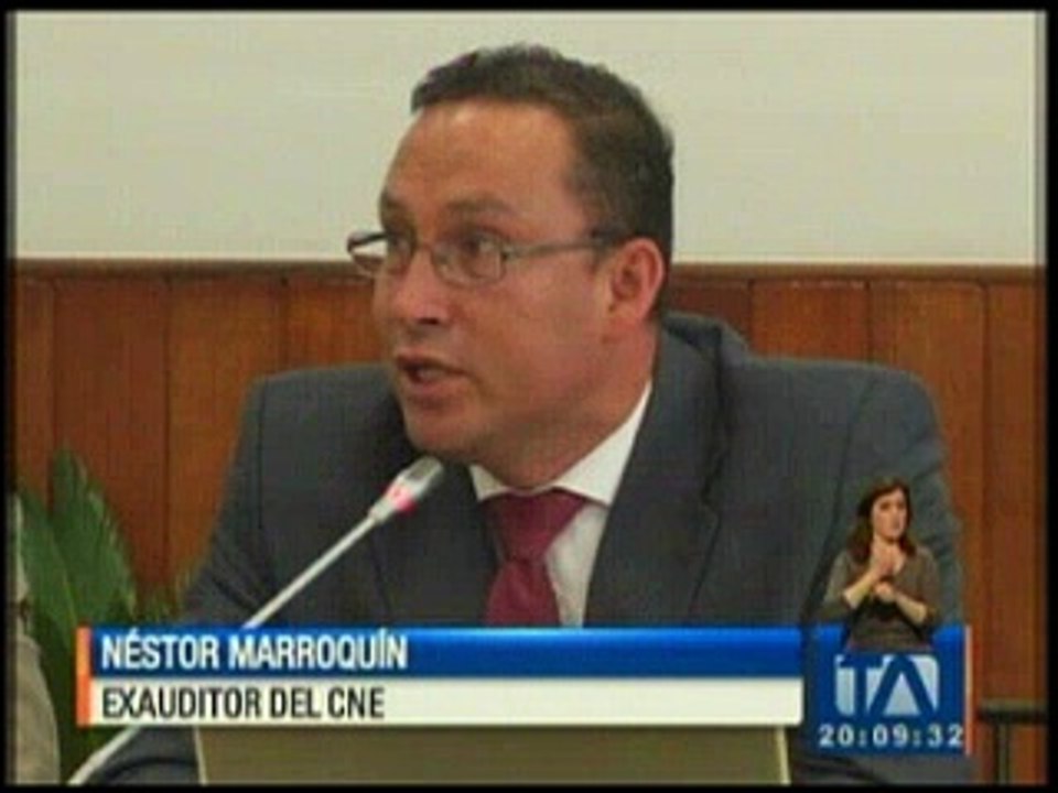 Asambleístas analizan informe sobre inconsistencias en el padrón electoral