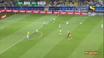 3-0 Paulinho Goal - Brazil 3-0 Argentina