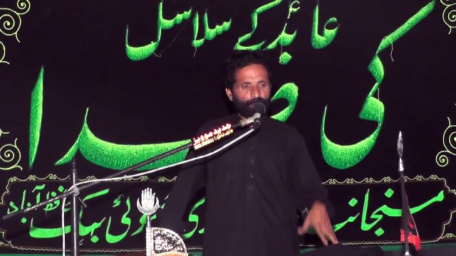 Zakir Syed Iltaf Gohar 13th Muhram 1438(2016) Choti Behak Hafizabad