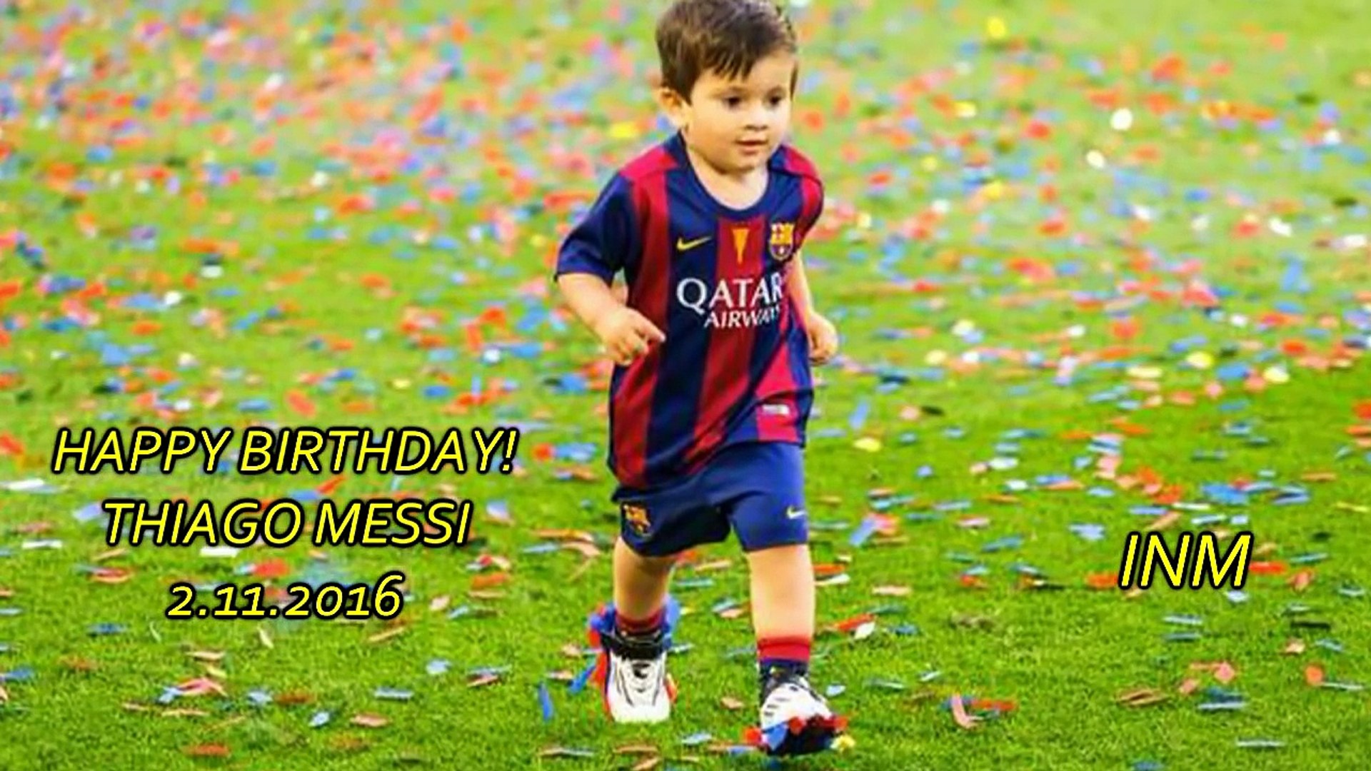 Thiago Messi Birthday