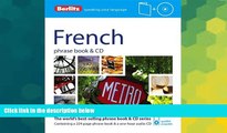 Ebook Best Deals  Berlitz French Phrase Book and CD (Phrase Book   CD)  Buy Now