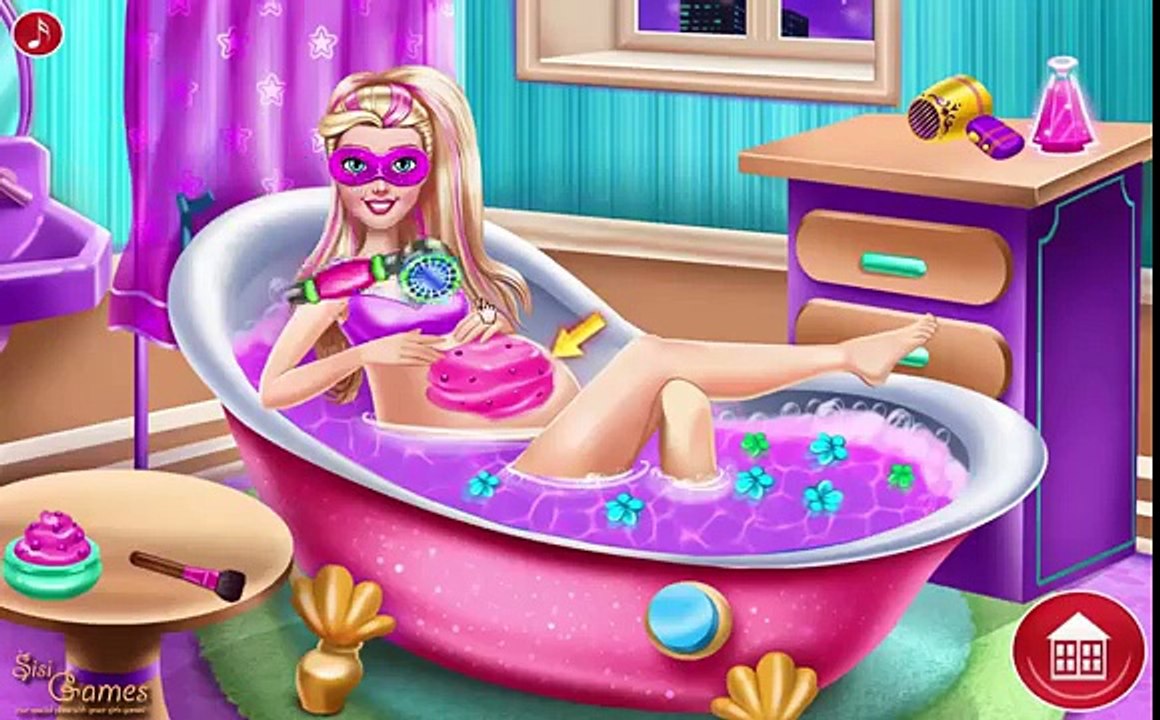 Pregnant Super Barbie Spa – Best Barbie Dress Up Games For Girls And Kids