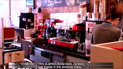 [Eng Sub] GOT7 Jackson & Kang Joon being a part time worker at Youngji's Coffee Shop