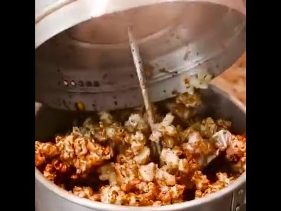 Como preparar pipoca doce