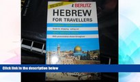 Ebook deals  Berlitz Hebrew For Travellers  Buy Now