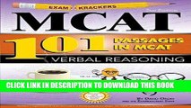 [PDF] Examkrackers 101 Passages in MCAT Verbal Reasoning Full Online