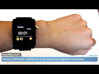 SkinTrack: o sistema que transforma sua pele em uma interface touch
