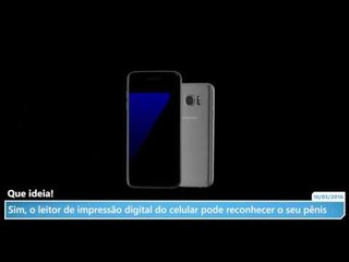 Sim, o leitor de impressão digital do celular pode reconhecer o seu pênis