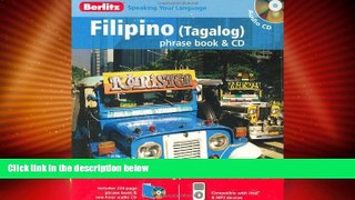 Deals in Books  Berlitz Filipino (Tagalog) Phrase Book   CD  Premium Ebooks Online Ebooks