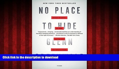 liberty books  No Place to Hide: Edward Snowden, the NSA, and the U.S. Surveillance State online