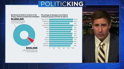 Report: Clinton collected millions in donations from government workers