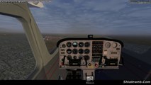 FLIGHTGEAR SIMULADOR AVION CESSNA 172P SKYHAWK EN LAS VEGAS KLAS CON CARGA NOV 2016