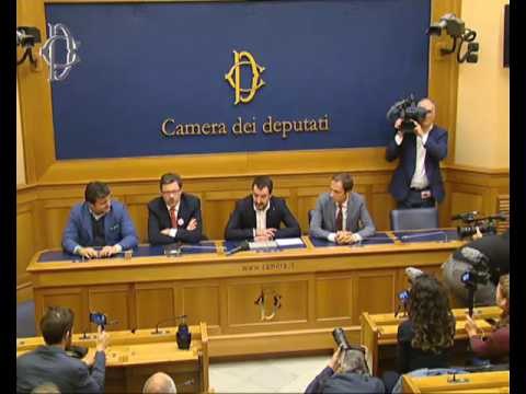 Roma - Politica estera - Conferenza stampa di Massimiliano Fedriga (09.11.16)