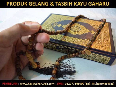 Order 08 22775 68000, Tasbih Gaharu Grade A