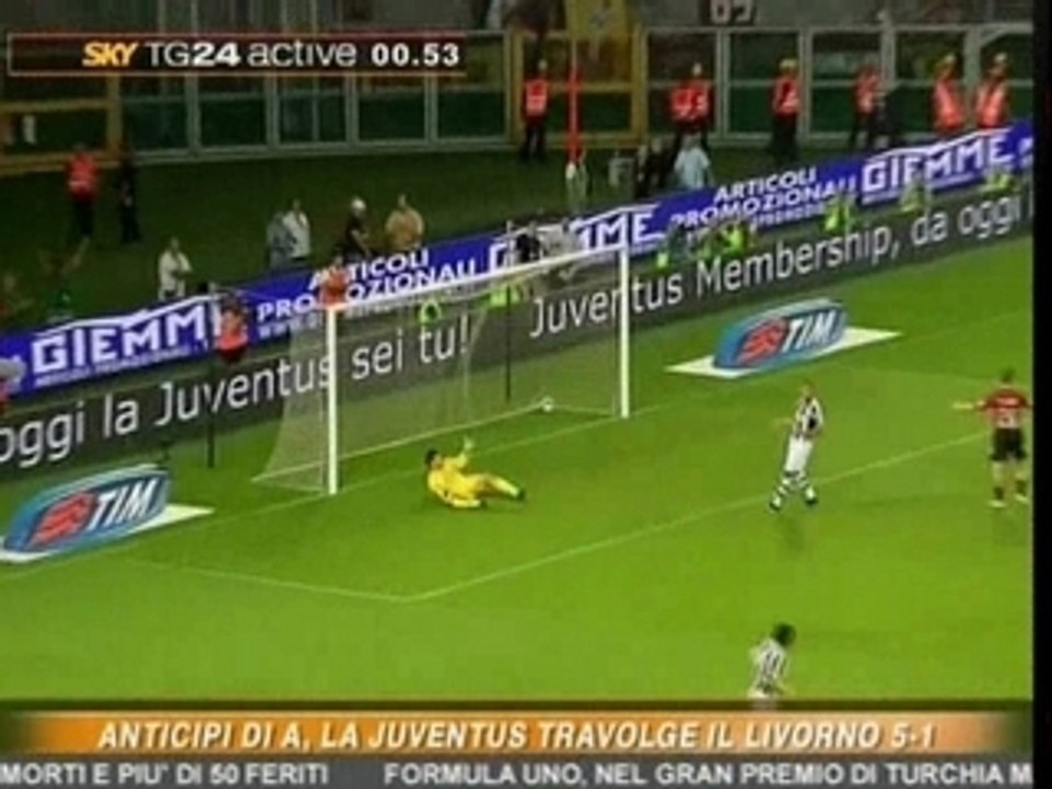 Juventus Livorno 5 - 1 Serie A