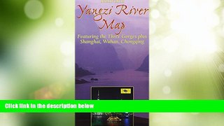 Buy NOW  Yangzi River Map: From Source to Sea, Featuring the Three Gorges, Shanghai, Wuhan,