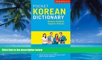 Best Buy Deals  Periplus Pocket Korean Dictionary: Korean-English English-Korean, Second Edition