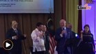 Video: Najib gelek nyanyi lagu 'Sha La La' dengan Duterte