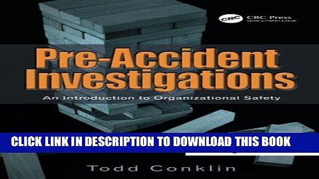 [PDF] Pre-Accident Investigations: An Introduction to Organizational Safety Popular Collection