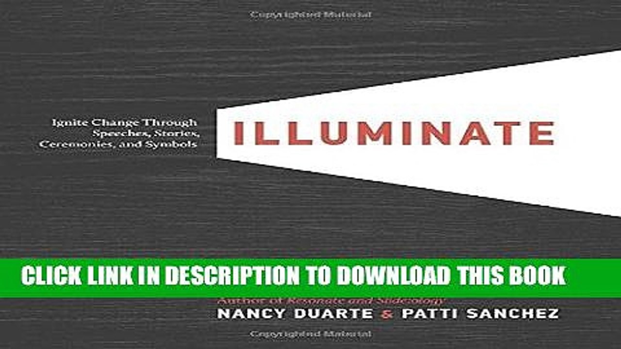 [PDF] Illuminate: Ignite Change Through Speeches, Stories, Ceremonies, and Symbols Full Collection