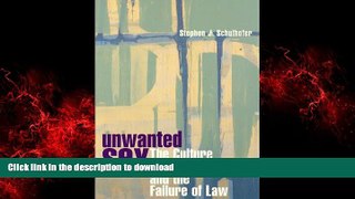 Best book  Unwanted Sex: The Culture of Intimidation and the Failure of Law online to buy