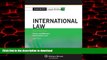Buy book  Casenotes Legal Briefs: International Law Keyed to Carter, Trimble,   Weiner, 6th