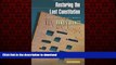 Read book  Restoring the Lost Constitution: The Presumption of Liberty online to buy
