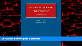 Best books  Administrative Law: Agency Action in Legal Context, (University Casebook Series)