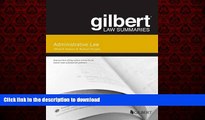 liberty book  Gilbert Law Summary on Administrative Law (Gilbert Law Summaries) online for ipad