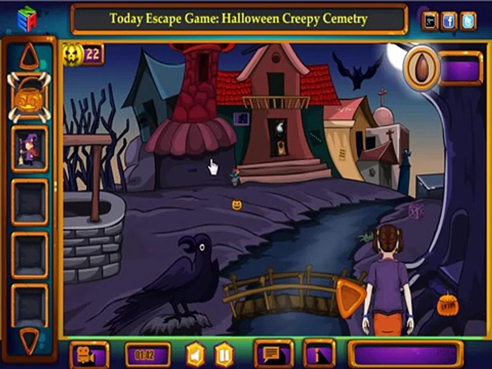 Halloween Speaking Crow Walkthrough