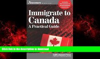 Buy book  Immigrate to Canada: A Practical Guide (Newcomers Series) online for ipad