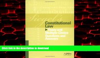 liberty book  Constitutional Law: Essay and Multiple-choice Questions and Answers (Siegel s)
