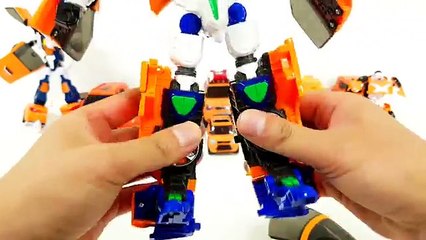 Download Video: Orange Color Carbot Tobot Robot Transformation Car Toys 주황색 오랜지색 헬로카봇 골드렉스 또봇 자동차 장난감 변신 동영상