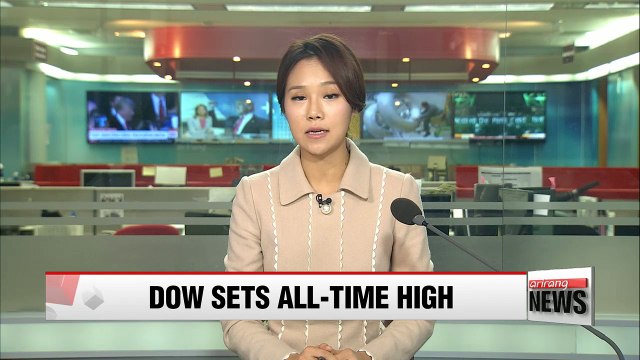 Dow Jones ends at record-high on Trump's win